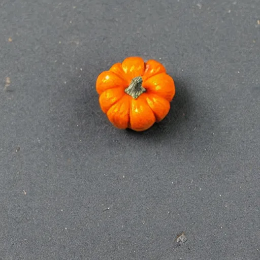 Image similar to the world's smallest pumpkin