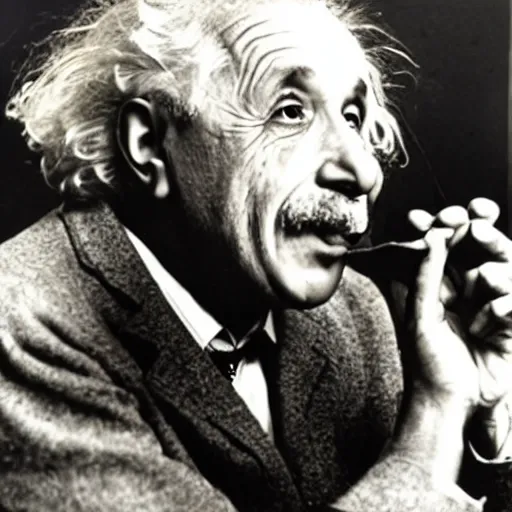 Image similar to photo of einstein eating a banana