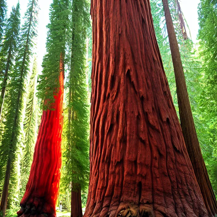 Prompt: giant jellysfish among the giant sequoia trees at 2875 adanac.st vanvcouver,british columbia,canada