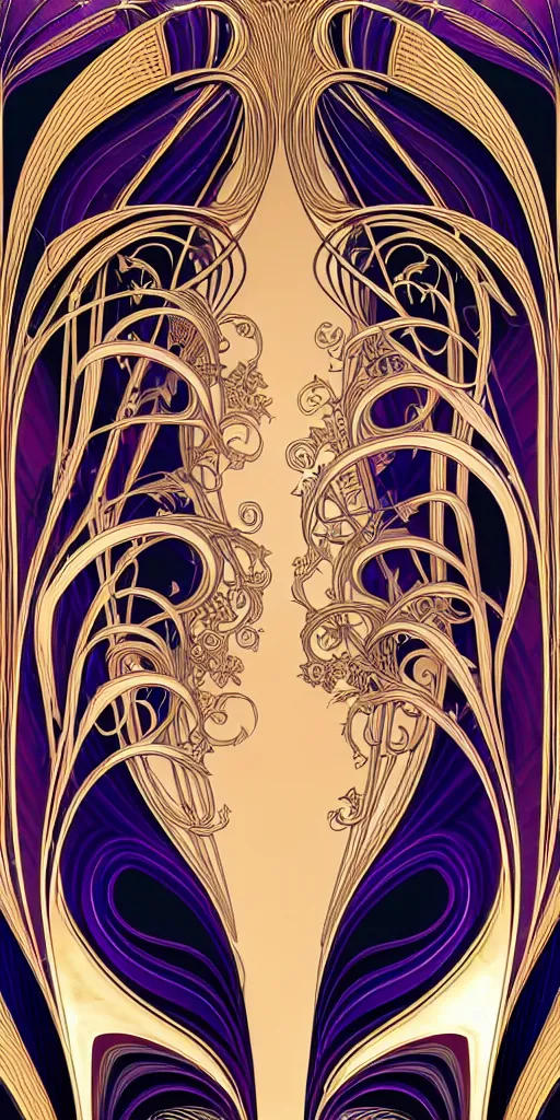 Image similar to the source of future growth dramatic, elaborate emotive Art nouveau styles to emphasise beauty as a transcendental, seamless pattern, symmetrical, large motifs, sistine chapel ceiling, 8k image, supersharp, spirals and swirls in Art Nouveau style, iridescent black and rainbow colors with gold accents, perfect symmetry, High Definition, sci-fi, Octane render in Maya and Houdini, light, shadows, reflections, photorealistic, masterpiece, smooth gradients, high contrast, 3D, no blur, sharp focus, photorealistic, insanely detailed and intricate, cinematic lighting, Octane render, epic scene, 8K