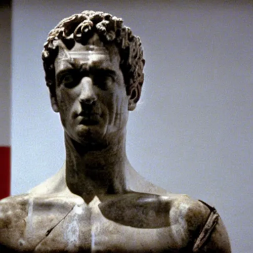 Image similar to greek statue of Julius Caesar in American Psycho (1999)