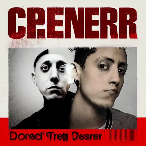 Image similar to canserbero meets donald trump