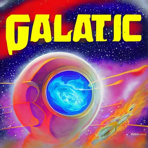 Image similar to Galactic-monster in space
