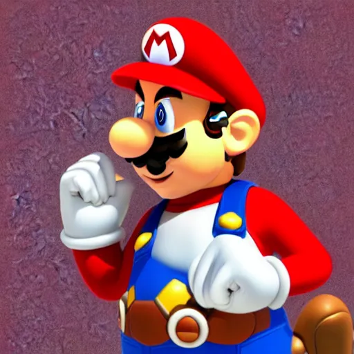 Image similar to mario dabbing, comedy