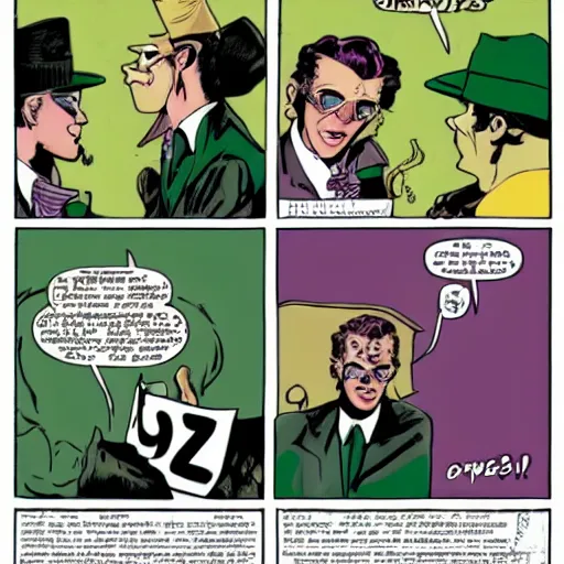 Image similar to The Riddler asking you if you have any questions