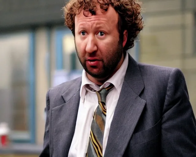 Image similar to chris o'dowd as roy in the it crowd ( 2 0 0 6 ), channel 4, episode still, 4 8 0 p