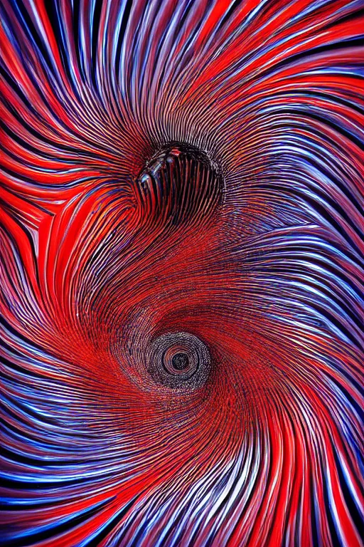 Prompt: ferrofluid vortex. fantasy, digital painting, hd, detailed.