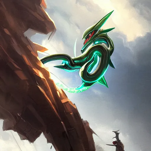 pokemon rayquaza painting｜TikTok Search