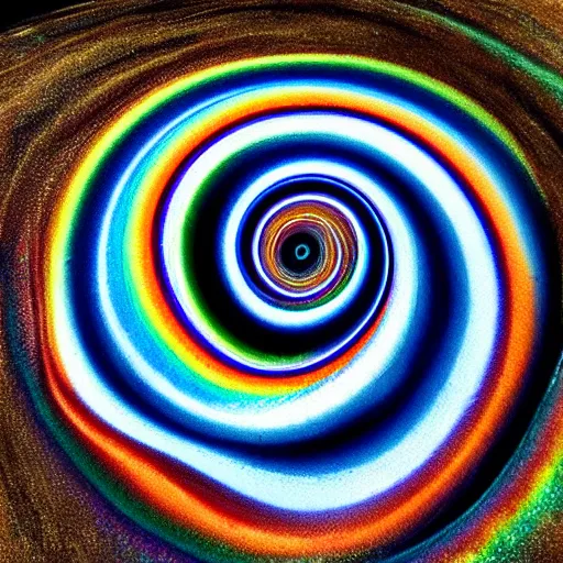 Image similar to water rainbow swirl