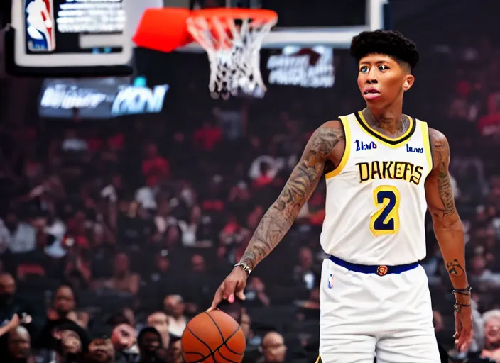 Image similar to full shot of nba youngboy, 8 k