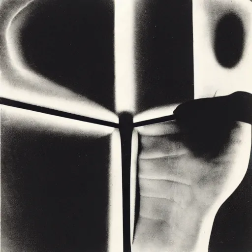 Prompt: “The ‘Naive Oculus’ by Man Ray, auction catalogue photo, private collection, provided by the estate of Andre Breton”