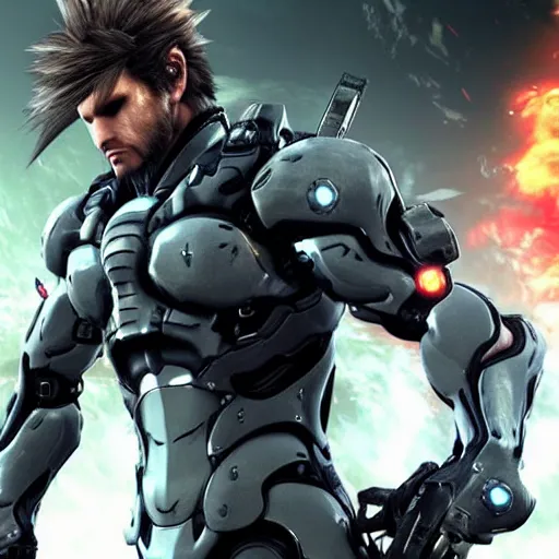 Prompt: Metal Gear Rising