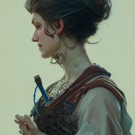 Prompt: Covid-19 as a human, humanoid, intricate, highly detailed, digital painting, artstation, concept art, sharp focus, illustration, art by greg rutkowski and alphonse mucha