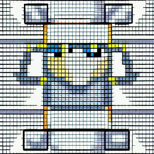 Image similar to pixel hero, 1 2 8 bit, pixel art, nintendo game, pixelart, high quality, no blur, retro game 1 9 8 0 style, sharp geometrical squares