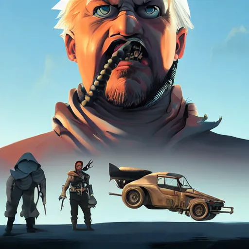 Image similar to face icon stylized minimalist mad max 2 : the road warrior, loftis, cory behance hd by jesper ejsing, by rhads, makoto shinkai and lois van baarle, ilya kuvshinov, rossdraws global illumination