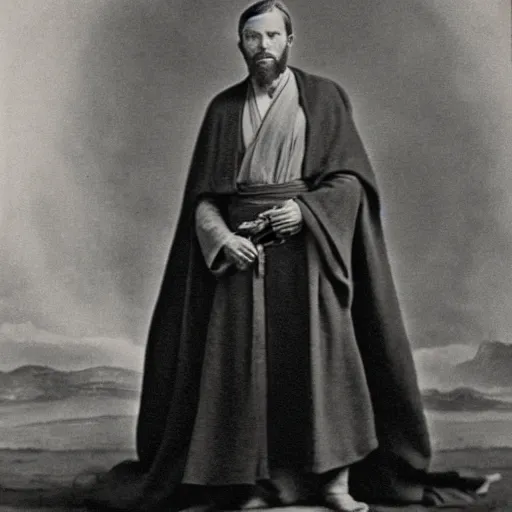 Image similar to 1800 photo of obi wan kenobi