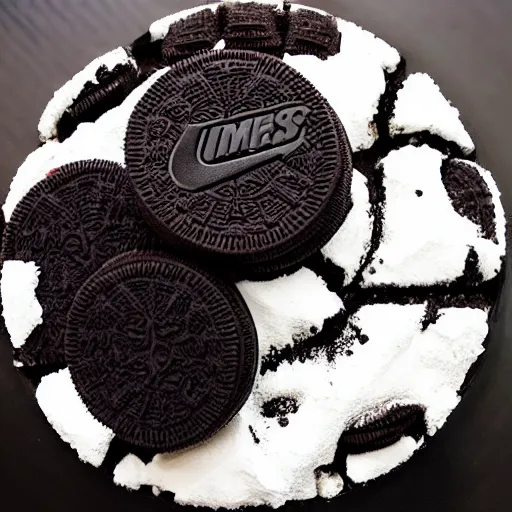 Prompt: oreo made by lebron james