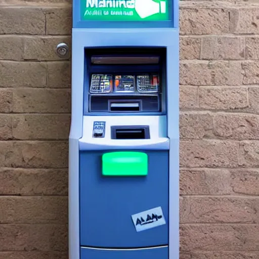 Image similar to crazy ATM machine