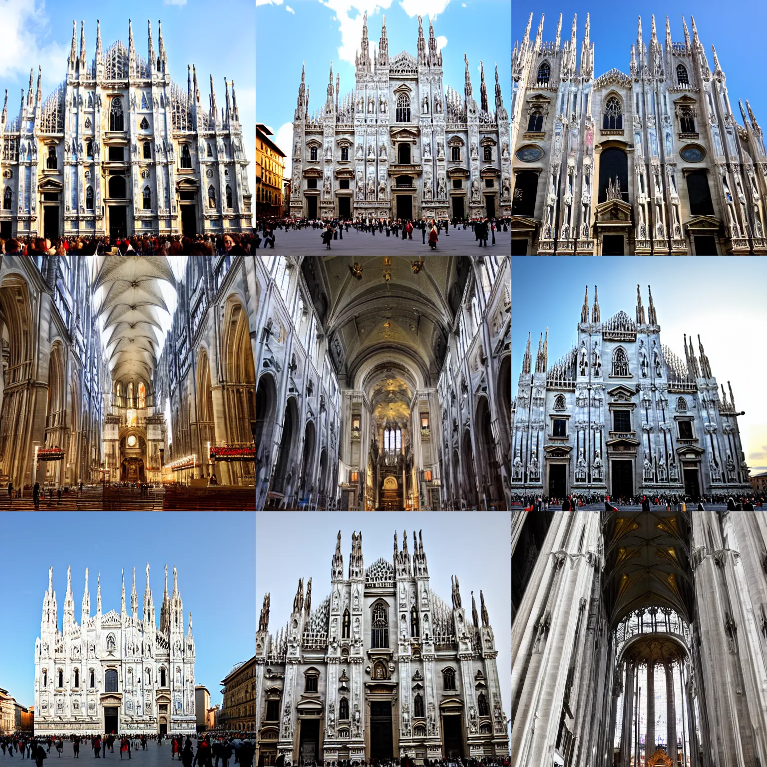 Prompt: milan cathedral