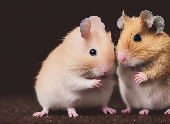 Two hamsters store