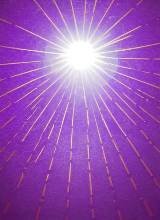 Image similar to rising sun crystals white religious dawn purple gold god rays crystals simple background graphic ultra simplified fai khadra gaika style