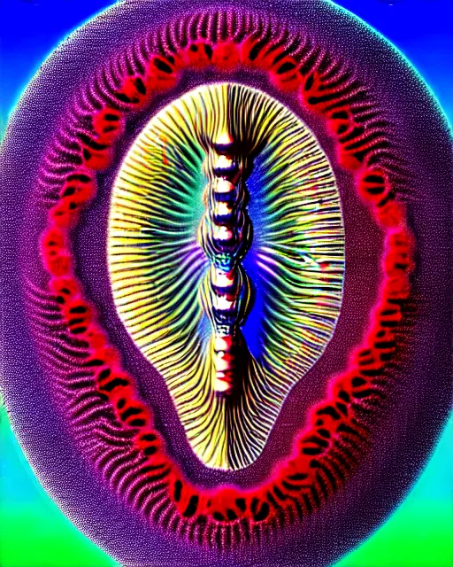 Prompt: portrait of corona virus, plain, drawn by Ernst Haeckel, vaporwave coloring, cyber, beeple rendering, written by David Hasselhoff, hasselblatt