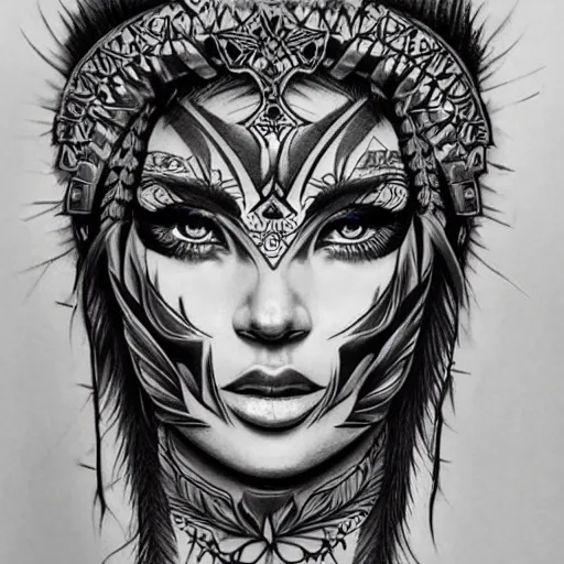 Face Tattoo Ideas for Women | TikTok