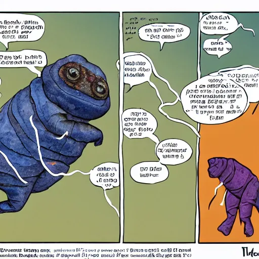 Prompt: tardigrade charade