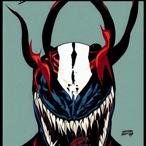 Image similar to venom by todd mcfarland