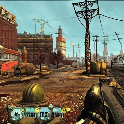 Image similar to screenshot of fallout : moscow
