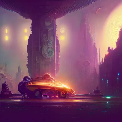 Image similar to a highly detailed digital image of an imagination machine, concept art, artstation, cgsociety, very detailed, intricate, detailed illustration, by greg rutkowski and alphonse mucha, Paul Lehr and Beeple, iridescent accents, ray tracing, product lighting, sharp, smooth, masterpiece