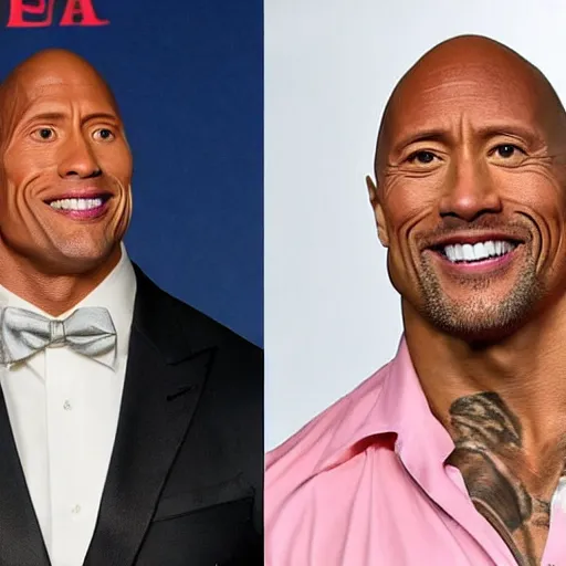 Image similar to Dwayne Johnson in the backrooms