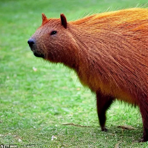 Prompt: a gummy bear but it ’ s a capybara instead of a bear