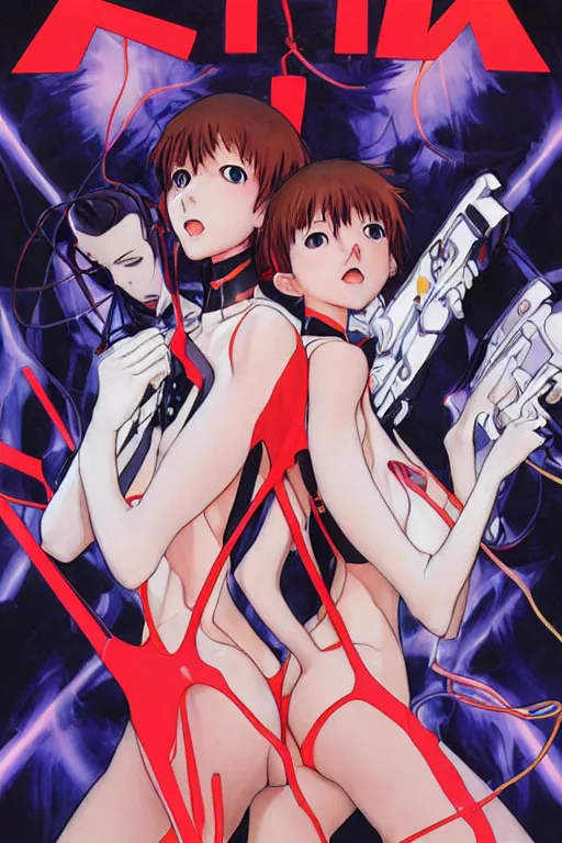 Image similar to Neon Genesis Evangelion by range murata and mucha