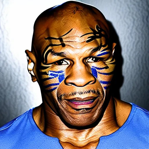 Image similar to uhd mike tyson as a chicken