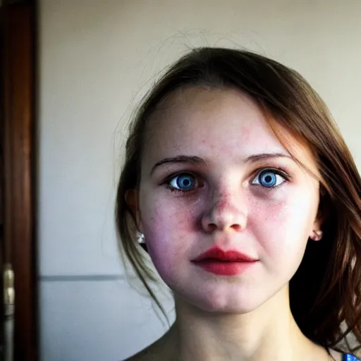 Prompt: headshot photo of ukrainian girl in odessa apartment
