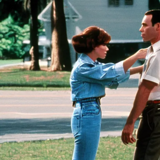 Image similar to A still of John Travolta as Forrest Gump. Extremely detailed. Beautiful. 4K. Award winning.