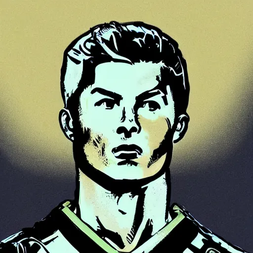 Prompt: Cristiano Ronaldo as samurai