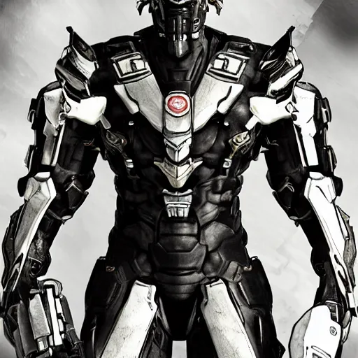 Image similar to Senator Armstrong from Metal Gear Rising: Revengeance in the Senator Chamber