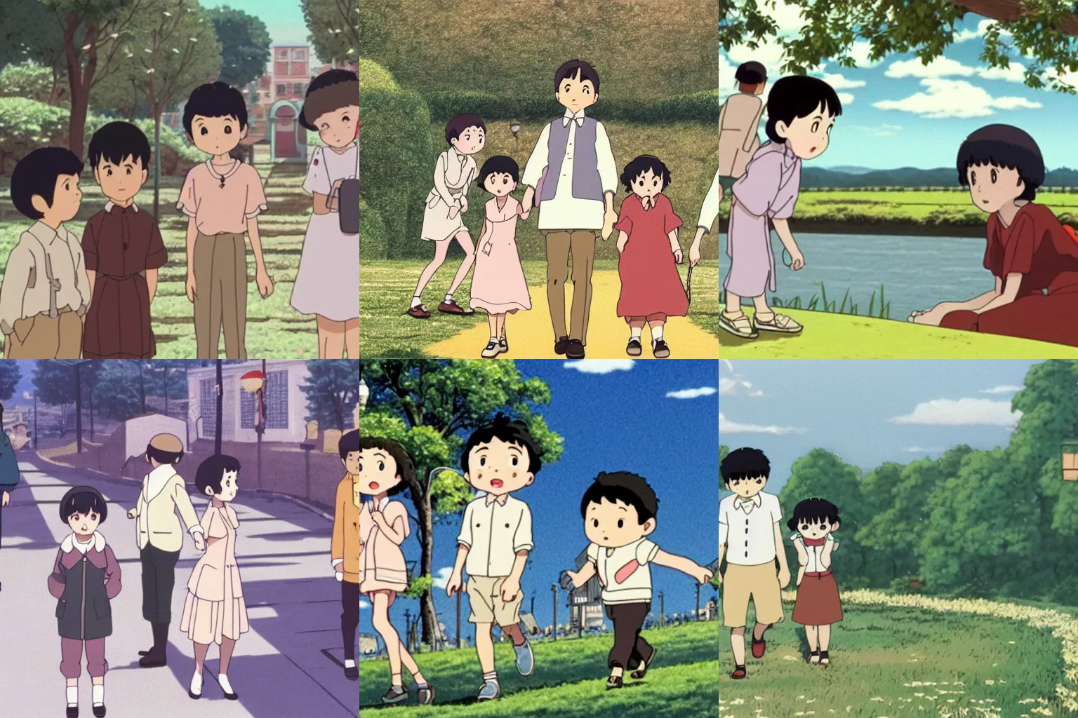 Prompt: A still of only yesterday ghibli animation