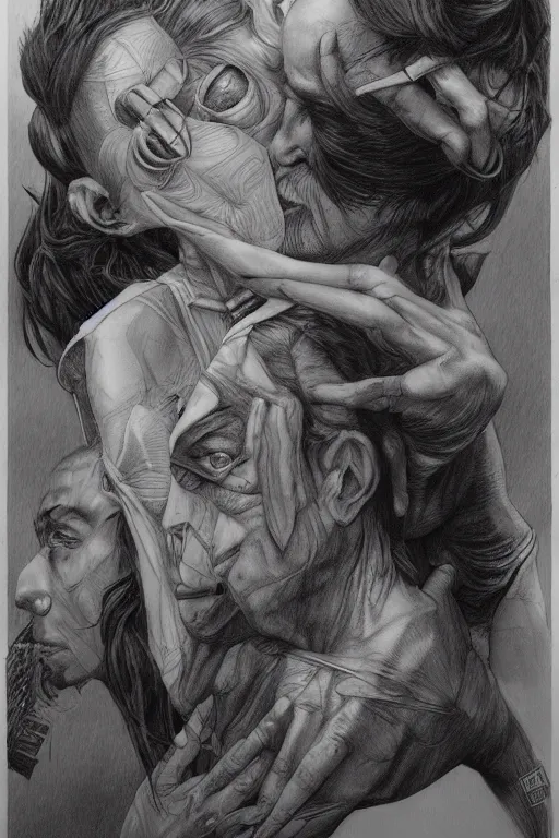 Image similar to Pencil drawing by Joao Ruas