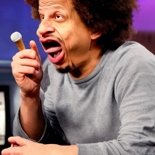 Image similar to eric andre making a goofy face