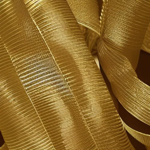 Image similar to ribbon [ wrapped around a tree ] : : [ golden ribbon ] : : 8 k : :