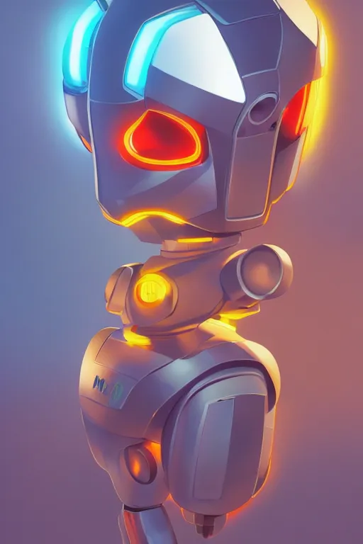 Image similar to metabots medabots medarotto medarot robot minimalist comics helmet mask neon cybereye, behance hd by jesper ejsing, by rhads, makoto shinkai and lois van baarle, ilya kuvshinov, rossdraws global illumination ray tracing hdr radiating a glowing aura