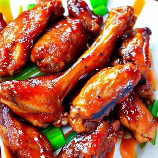 Image similar to thick sauce chicken wings