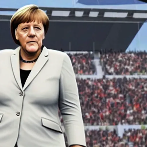 Image similar to angela merkel in fifa 1 9