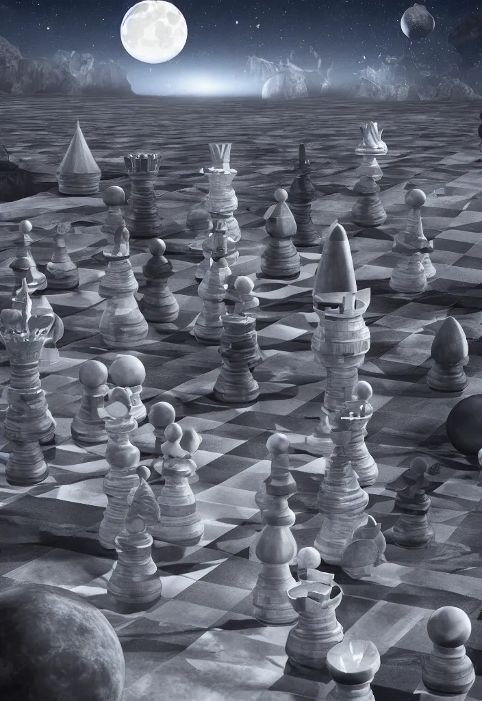 prompthunt: chess game, chess, black square, white square, gameplay in  style of hieronymus bosch paintings, painting, gameplay, high detailed,  dark fantasy, dark tones, armored units, high detailed, contrast, octane  render, mill, farm