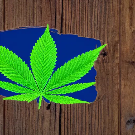 Image similar to Colorado flag, marijuana themed