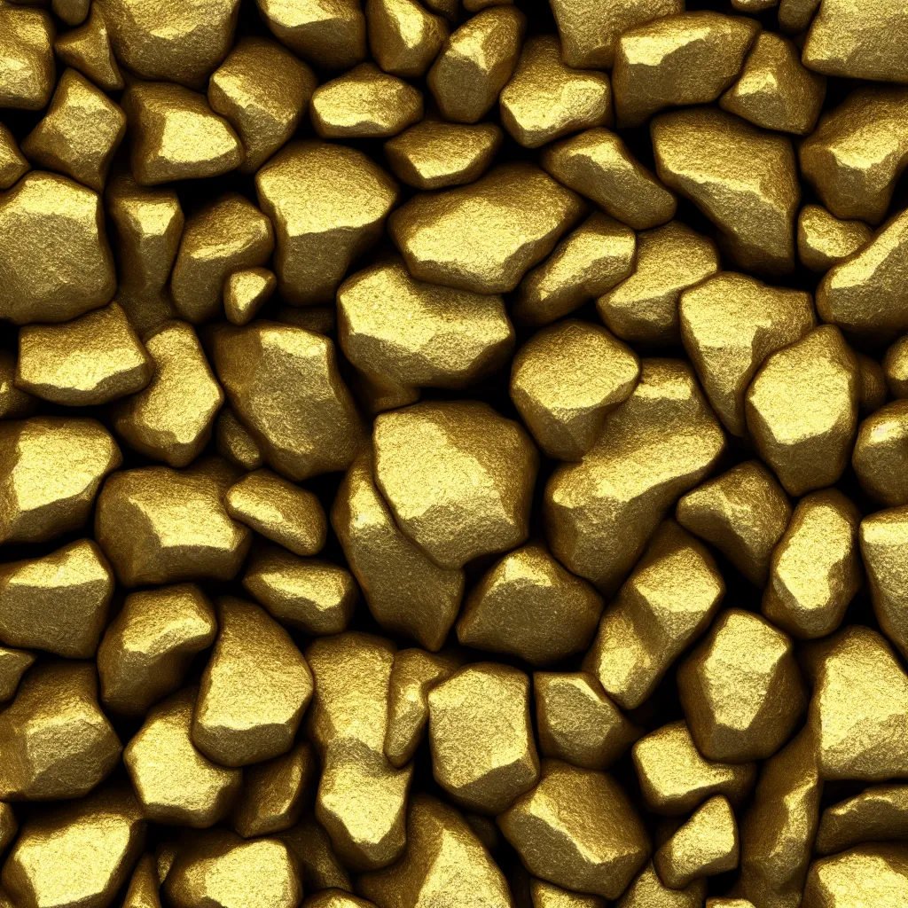 Prompt: gold mineral ore material texture, high detail, high definition, photorealistic, 8k,