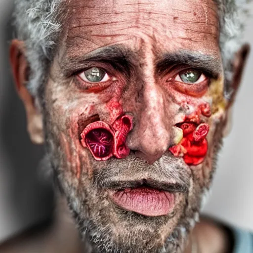 Image similar to portrait of worldwide diseases if they're was a human, 8k, highly detailed, photography,